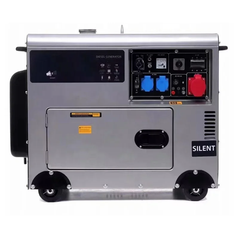 Hot Selling Leton Power 6KVA 7KVA 8KVA 10KVA 5KW 6KW 7KW 9KW Home Use Portable Silent  Generator Set Factory Hot Sale Genset