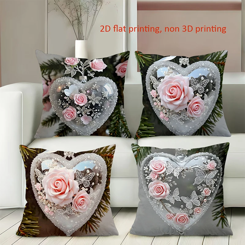 Heart-Shaped Rose D…