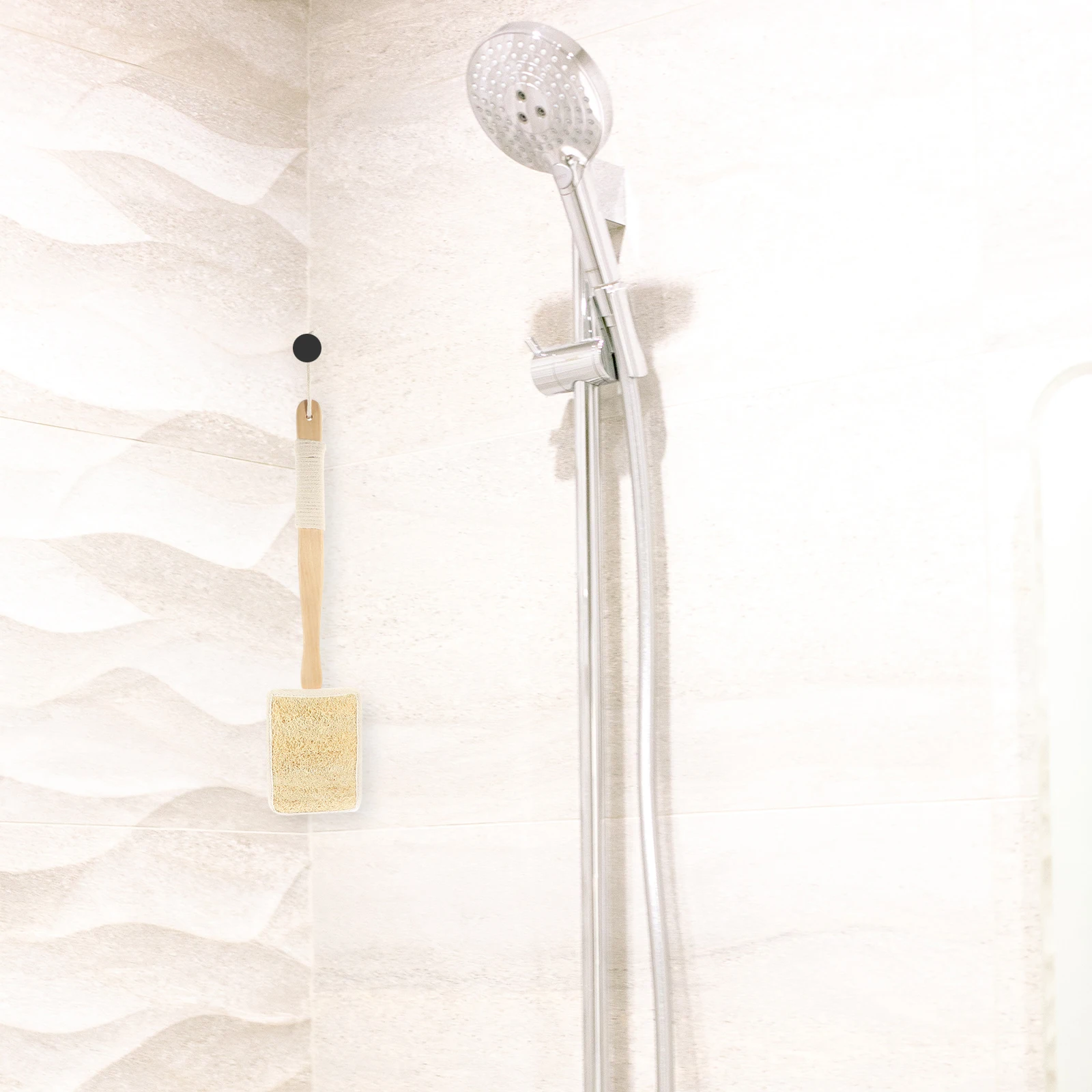 

1Set Long Handle Bath Brush Back Scrubber Exfoliating Body Shower Brush for Skin Massage Cleaning Back for Showering