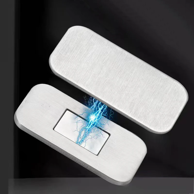 12-2Pcs Magnetic Cabinet Catches Ultra Thin Door Stop Closer with Screw for Closet Cupboard Furniture Invisible Adhesive Drawer