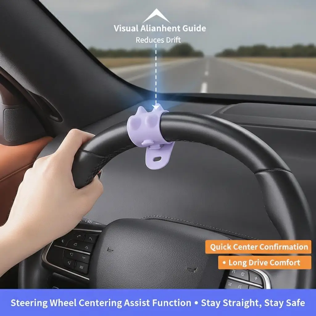 

For Chery Series Arrizo Tiggo 7 4 3 5 Pro 8 Plus Car Steering Wheel Booster Personality Decoration Center Line Marking Steering