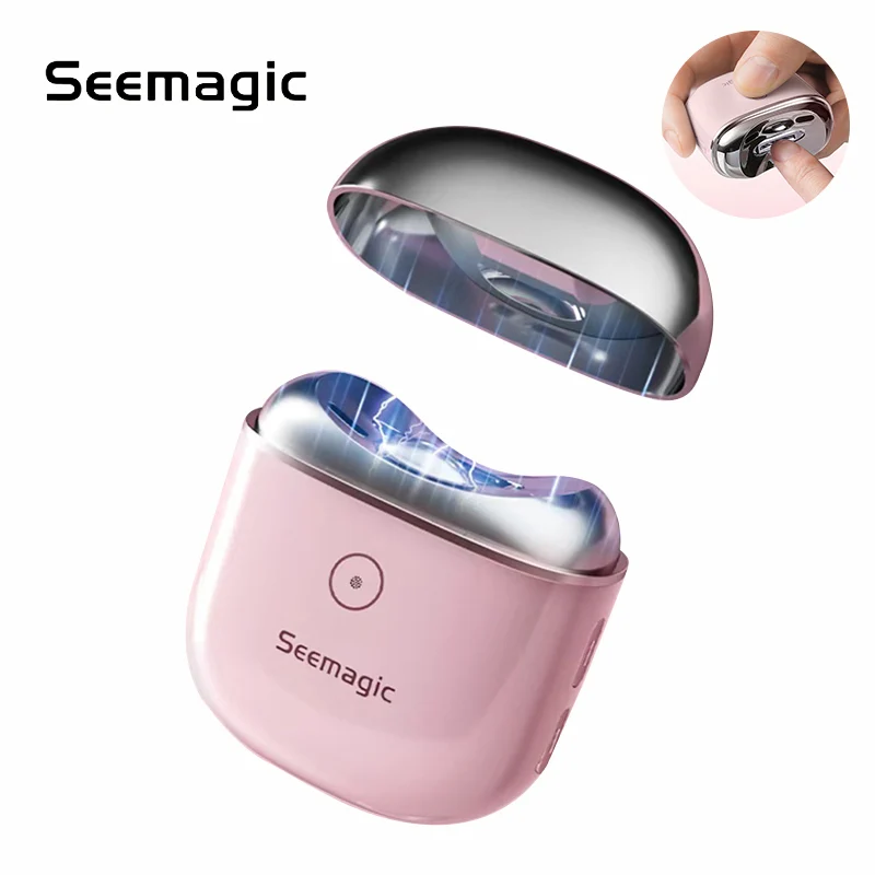 

Seemagic Electric Nail Clippers Fully Automatic 2-in-1 Trim&Grind Magnetic Lid For Babies/Adults Gift for Birthdays/Holidays
