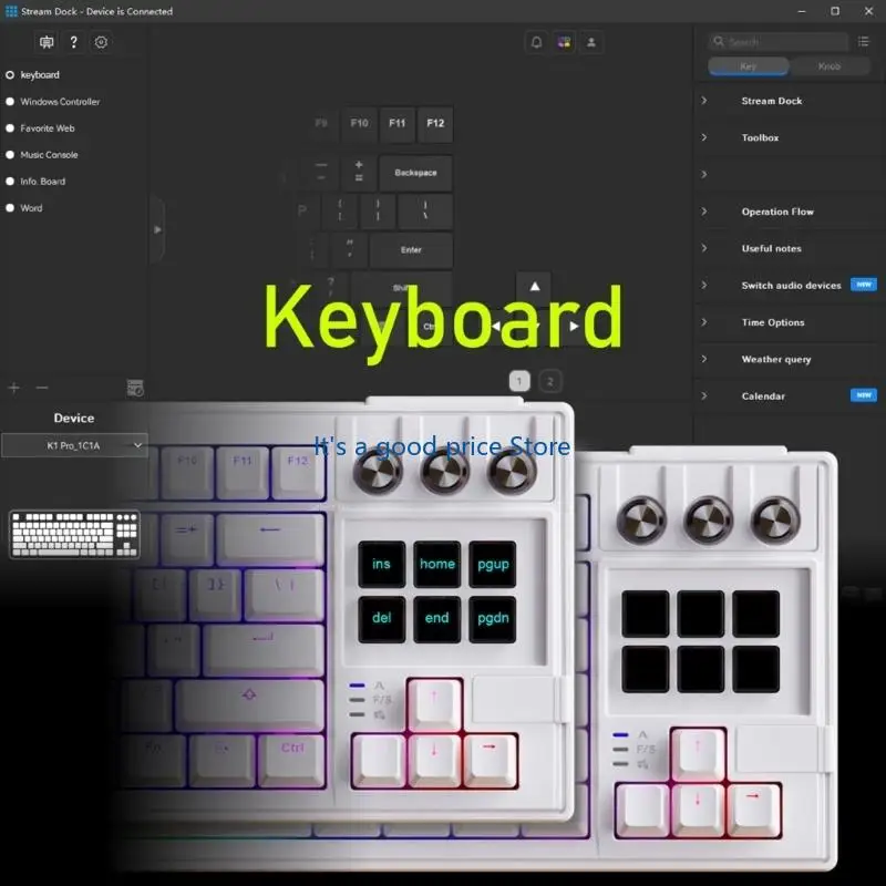  Responsive USB C Gaming Keyboards With 1680 Million Color Lighting And NumpadFree Layout