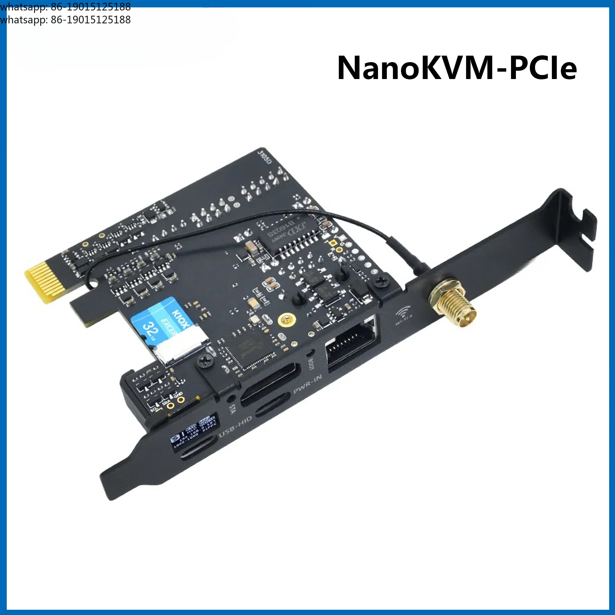 NanokVM-PCIE PIKVM Mini Remote Operation and Maintenance Server