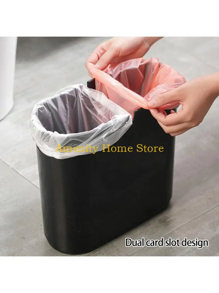 

F26C Container for Narrow Corner Open Design Includes Roll of Trash Liners