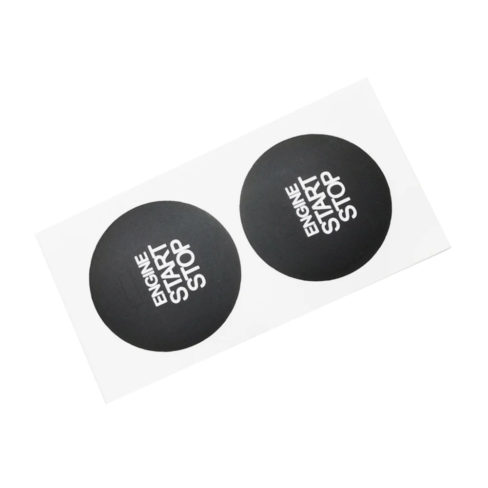 Switch Repair Decal Ignition Stop Switch Reduced Light Penetration Sunlight Resistant Vinyl Decal Sticker 1PCS