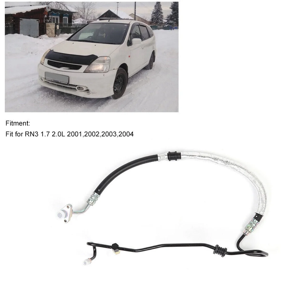 53713-S7C-G02 Fits for Honda Stream 2001-2005 High Pressure Power Steering Hose 53713S7CG02 Power Steering Oil Hose