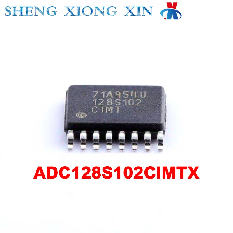 

5pcs/Lot ADC128S102CIMTX/NOPB ADC128S102CI TSSOP-16 ADC128S102C Analog to Digital Converter Chip ADC ADC128S102