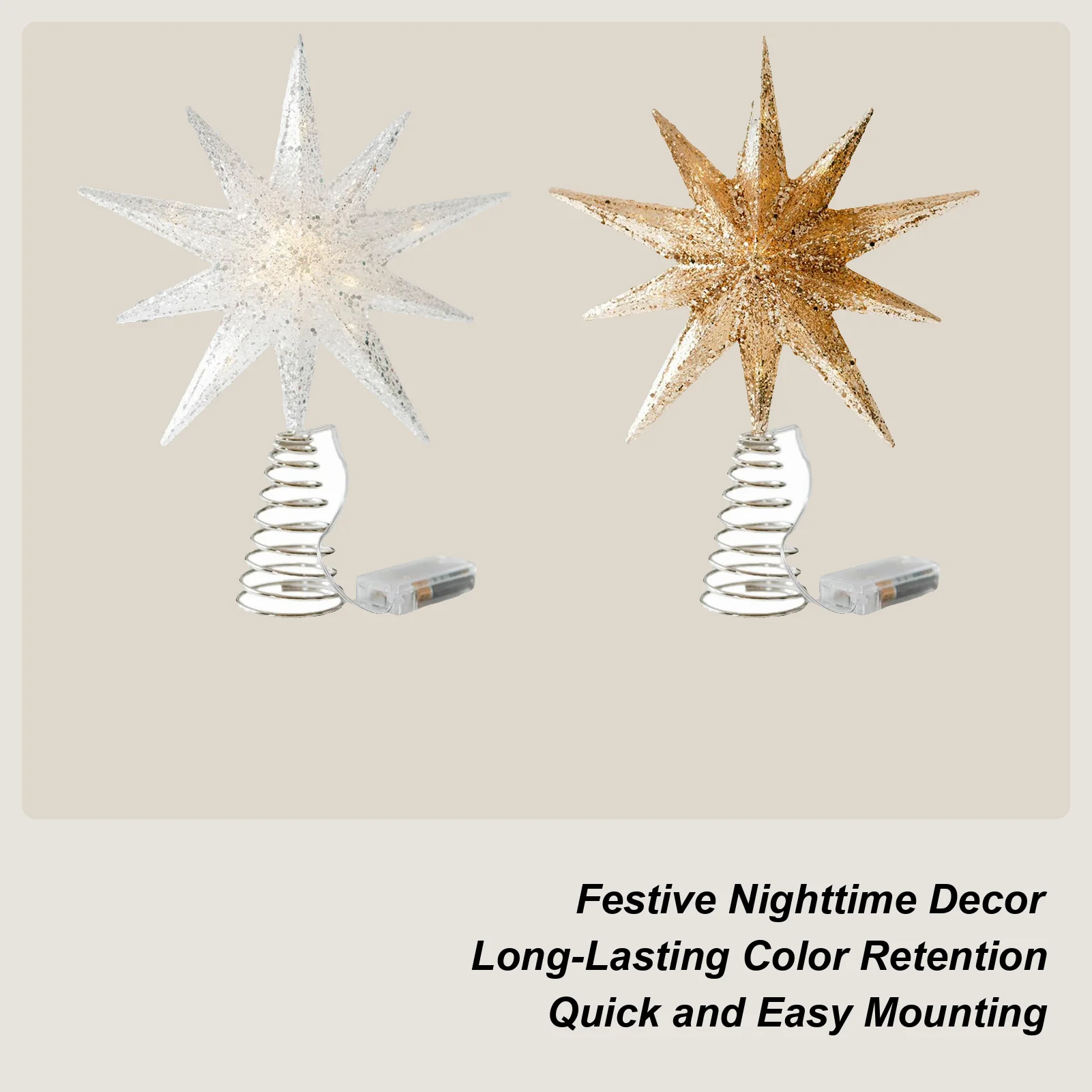 Star Tree Topper - Topper per albero di stelle di