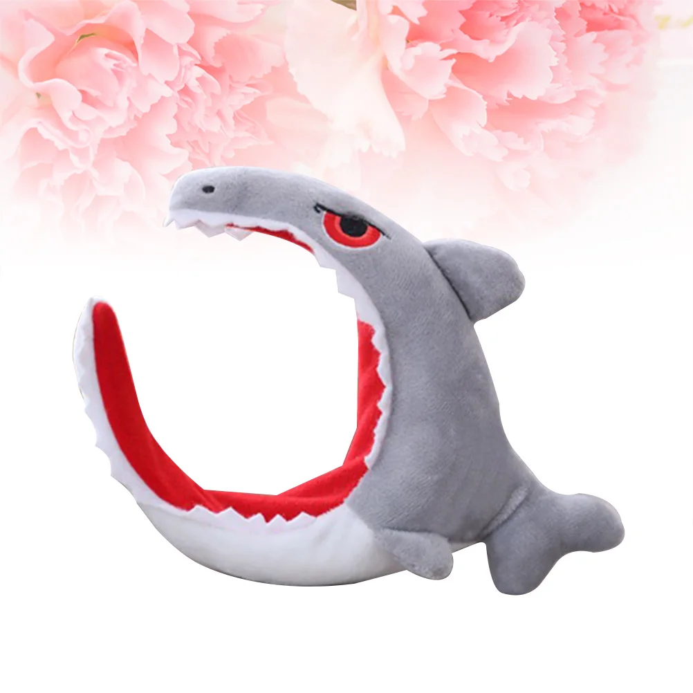

Grey Shark Headdress Decorative Headband Adorable Hair Bands Hair Hoops Party Favors Supplies Decorations