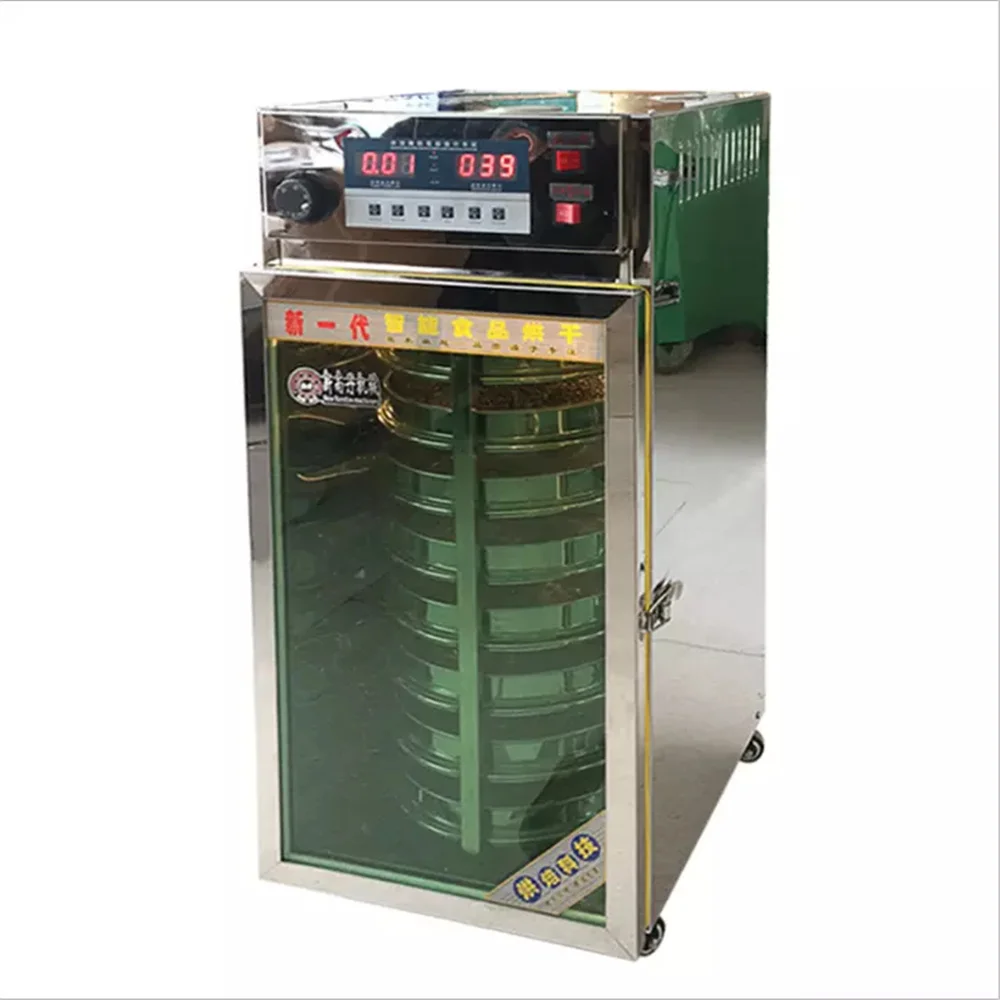 

Commercial Fruit Vegetable Dryer Food Dehydrator Stainless Steel 9 12 16 Trays Electric Tea Drying Machine