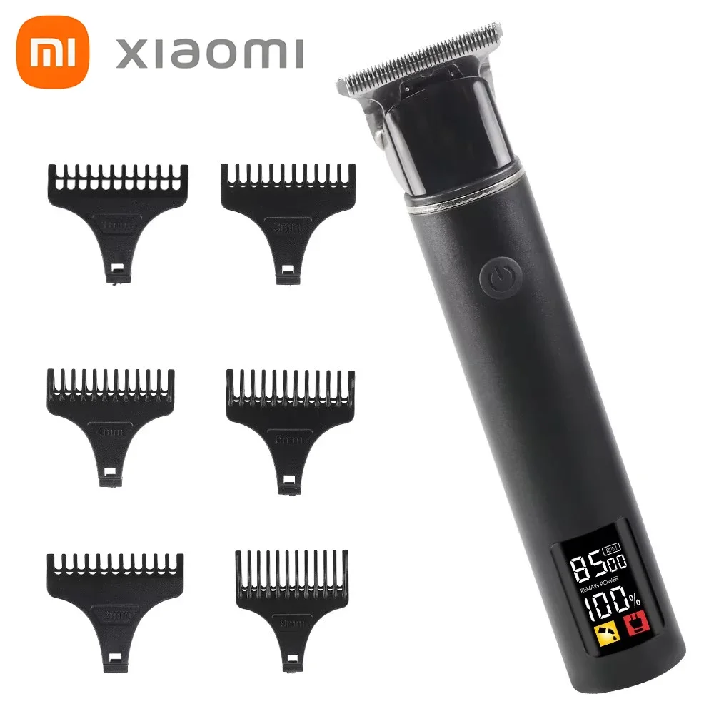 xiaomi New Cutting Machine For Barber Wireless Hair Clippers Barber Shop Machine Beard Trimmer For Men  hair trimmer for men