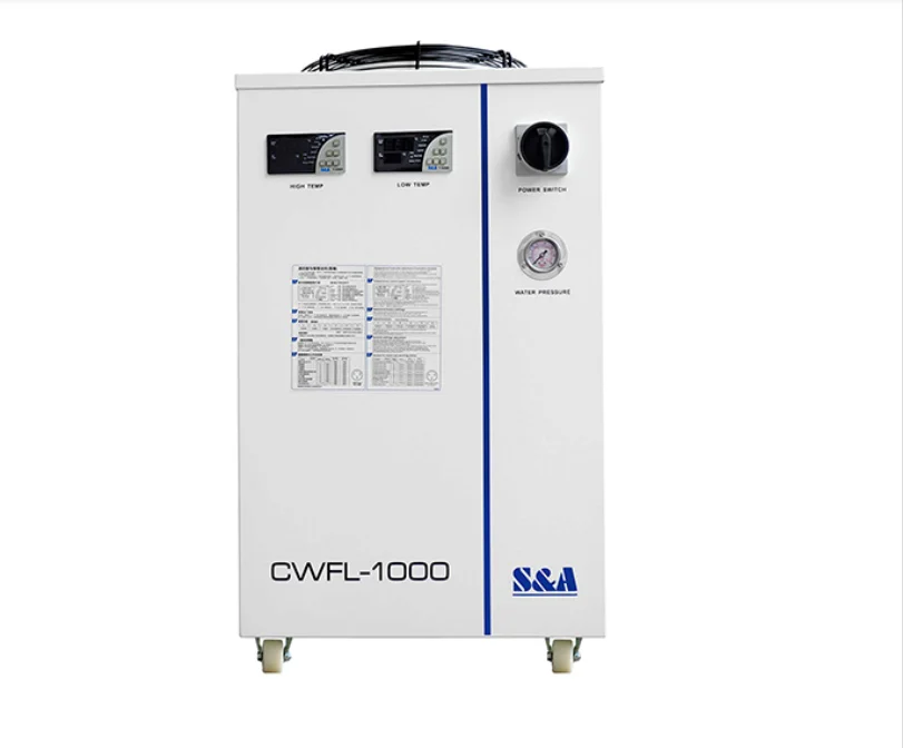 Refroidisseur d'eau industriel S & A CWFL-1500 CWFL-2000, pour Machine de découpe Laser à Fiber