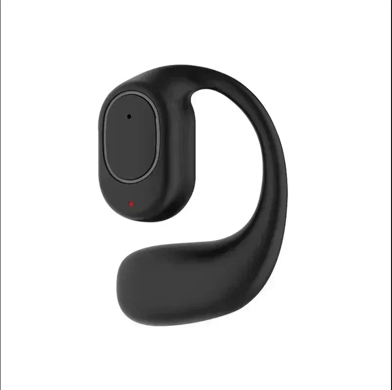Fones de ouvido sem fio Bluetooth com microfone, condução óssea, viva-voz e cancelamento de ruído para dirigir._voghion.com
