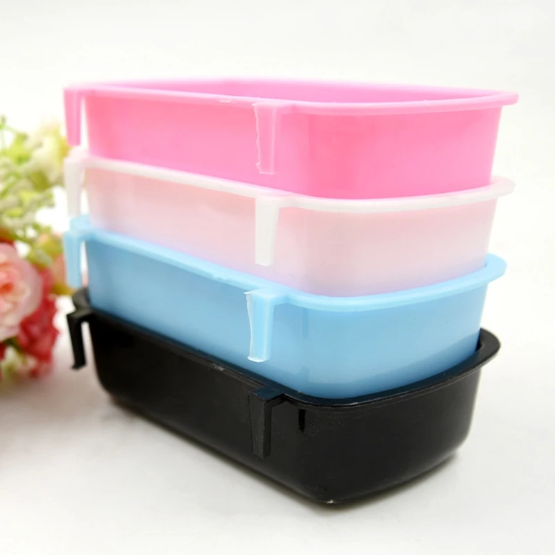 G92C da alimentazione per piccoli animali per ciotola alimentare in custodia con ganci Plastic Cup Bird