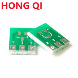 10/20/50 pz SOT23 SOT23-3 Turn SIP3 Double-Side SMD Turn To DIP SIP3 adattatore convertitore piastra SOT SIP IC Socket PCB Board kit fai da te