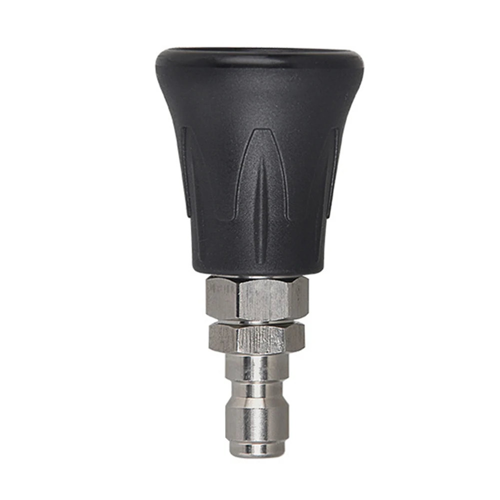 14 Inch Quick Connect High Pressure Nozzle for Surface Cleaning with Adjustable Spray Angles 25 and 40 Degrees 5000 PSI
