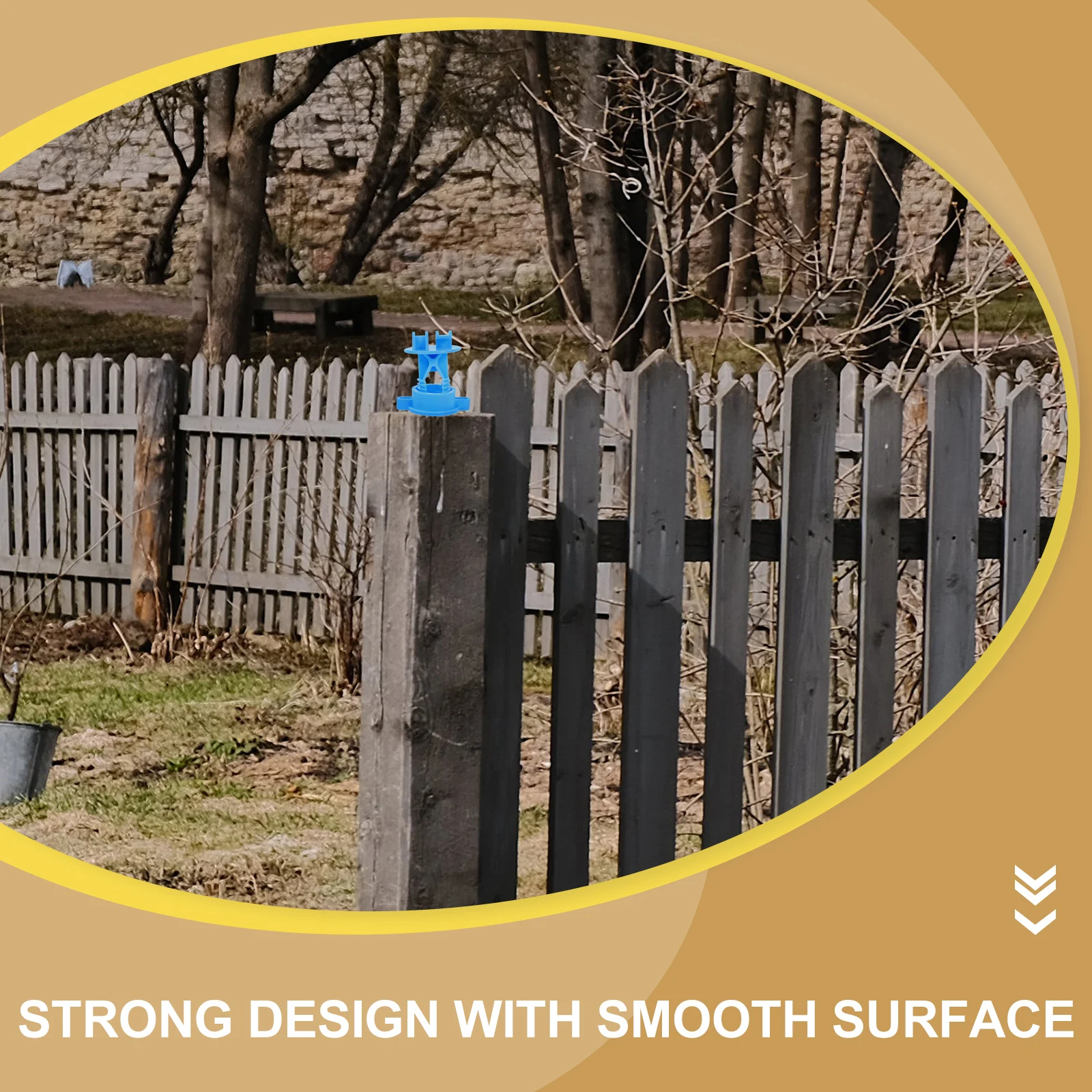 

50pcs Strong Durable Fence Electric Replacement For Farm Diy Wire Holding Insulators Farming Supplies Animal Fencing Accessories