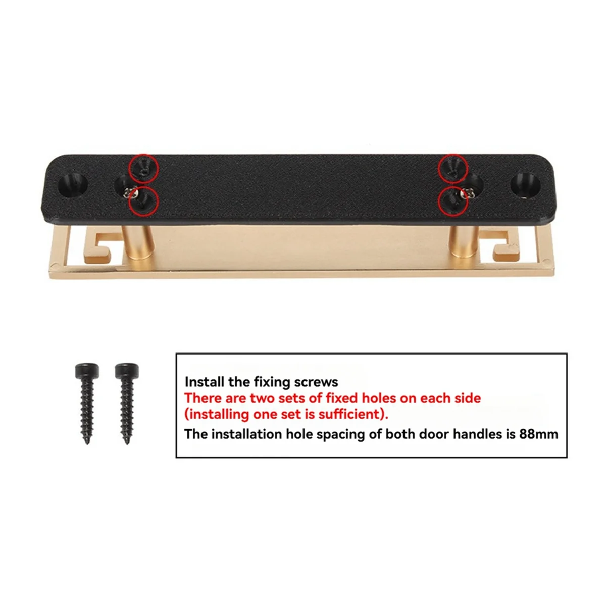 

AA98 For H2D 3D Printer Accessories Machine Door Handle Switch Handle Upgrade Metal Version Switch Door Handle