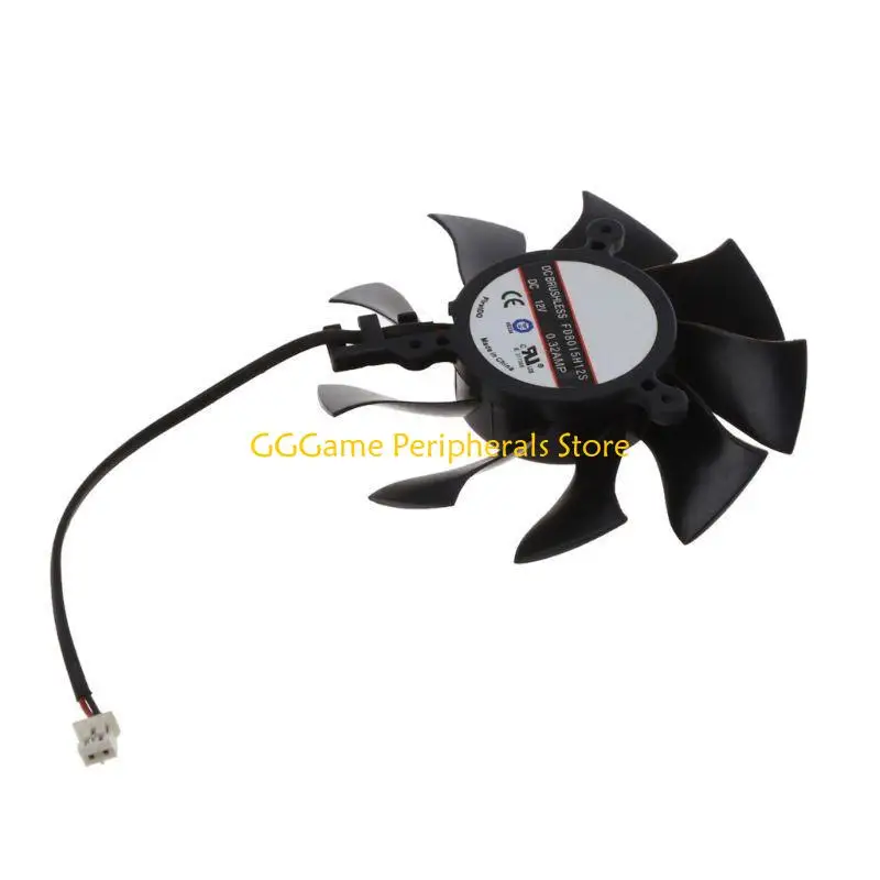 

U55B 75 -мм охлаждающий вентилятор для сапфира HD6850 HD4860 HD5850 HD4890 графическая карта охладителя вентилятора FD8015H12S