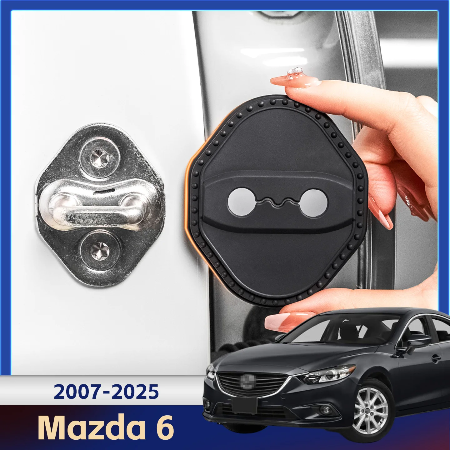 2/4Pcs Silicone Car…