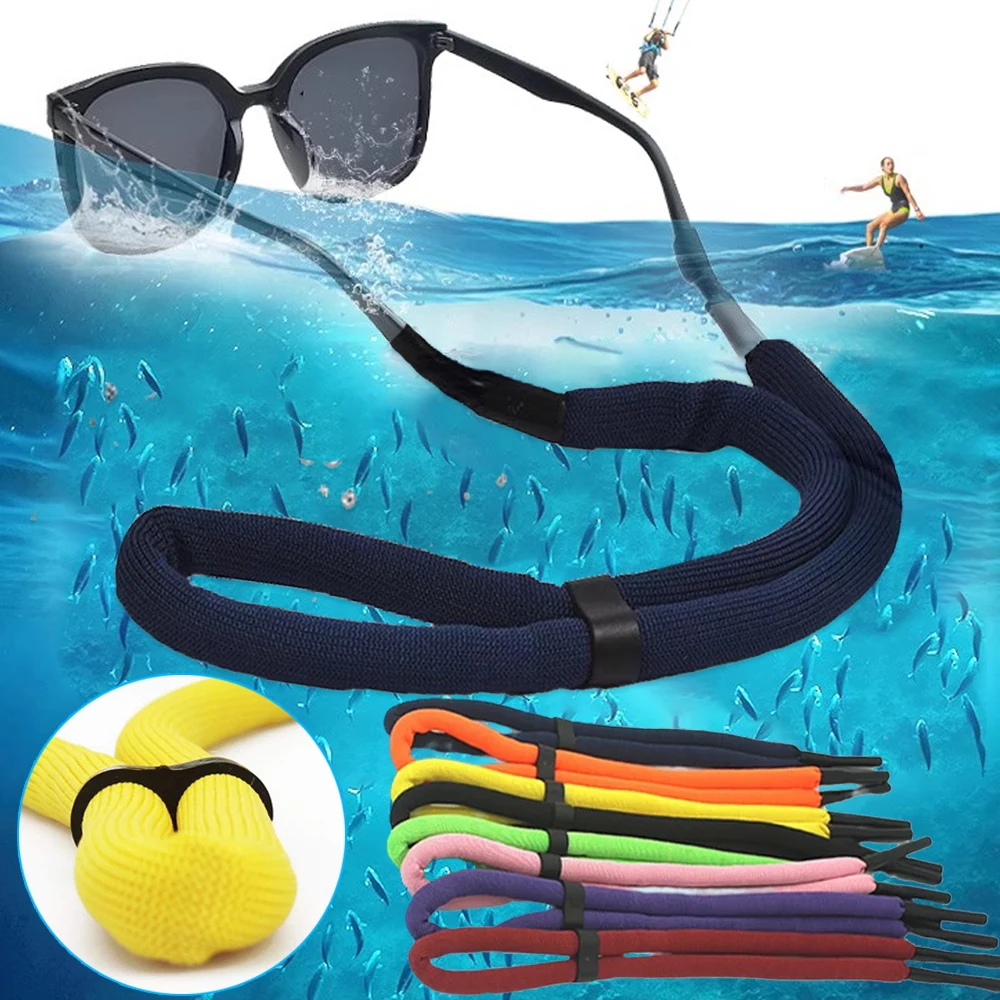 

Unisex Water Sports Floating Sunglasses Chain Anti-Slip String Glasses Ropes Band Cord Holder Goggle Reading Eyeglasses Straps