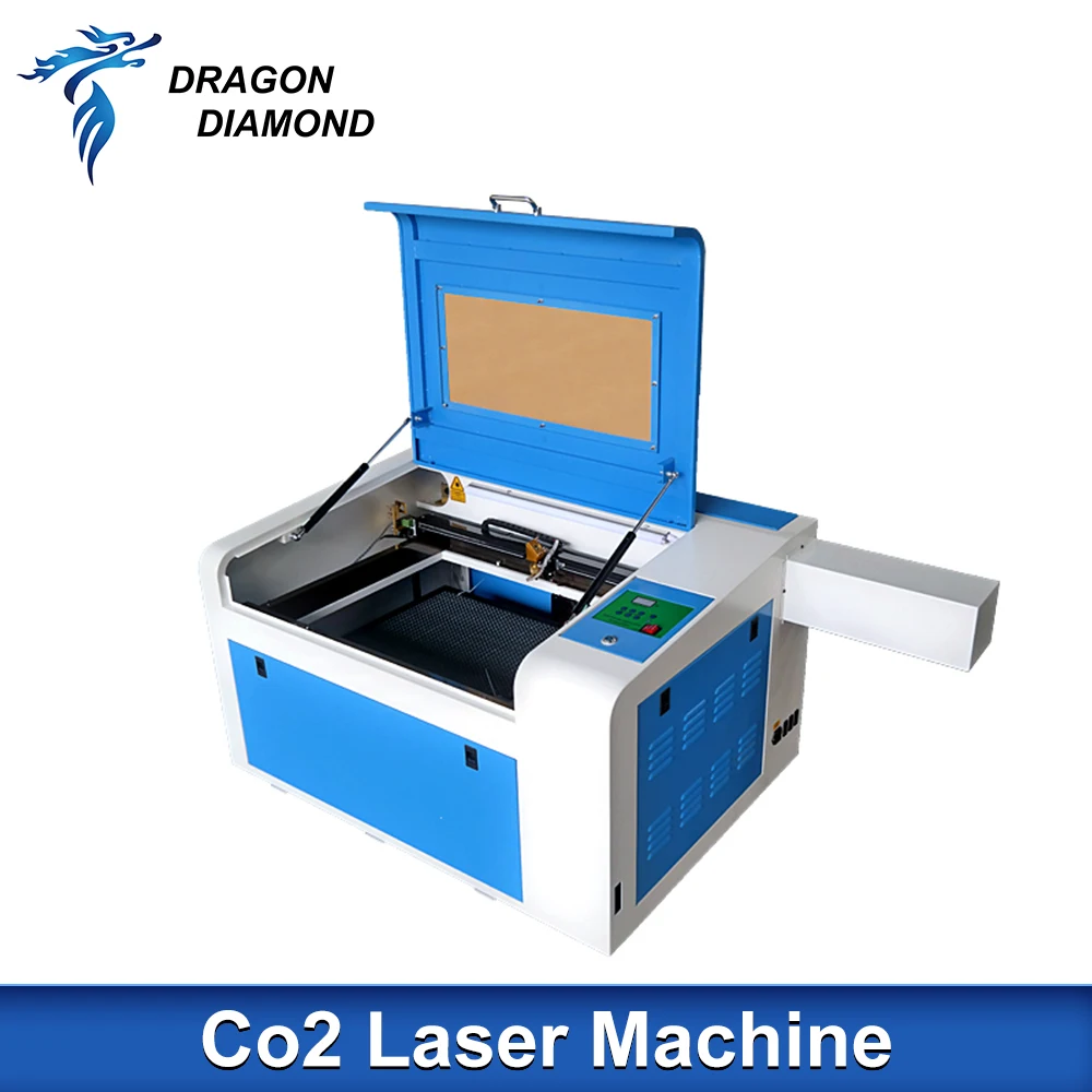 LZ-M46B Laser Engraver co2 stamp engraving machine with lifting table 