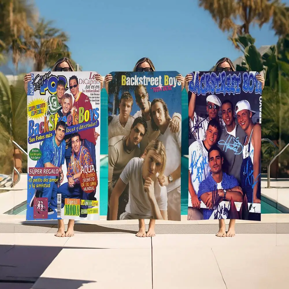 Band B-Backstreet boysS Microfiber Beach Towel Absorbent Quick dry Soft Yoga Swimming Resort Mountain Climbing Towel