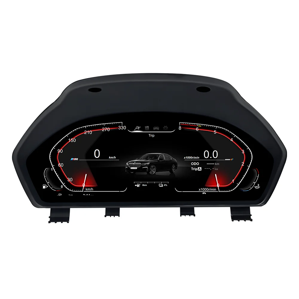 

New 12.3 Inch Car LCD Dashboard Digital Cluster Instrument Panel Linux System 1920x720 Resolution Plug-n-Play For 3/4 Series