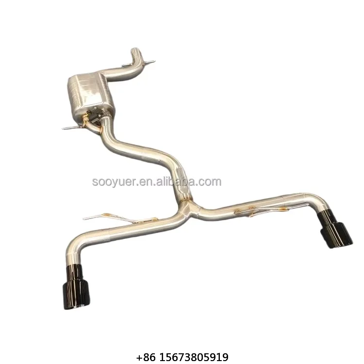 

Exhaust Pipe for 6 GTI 1.4/2.0T Stainless Steel Catback Exhaust Muffler Car Exhaust SystemCustomed