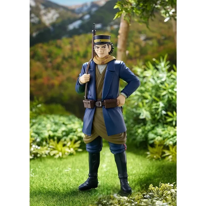 Good Smile Genuine POP UP PARADE GOLDEN KAMUY Anime Figure Sugimoto Saichi Action Toys for Kids Christmas Gift Collectible Model