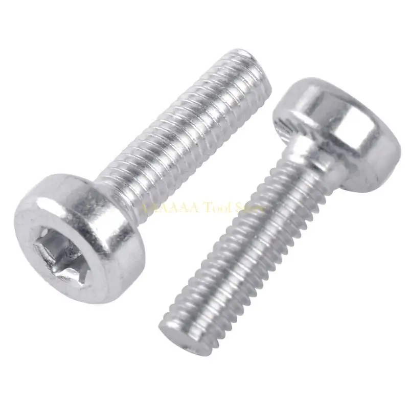 

A2BE for Chainsaw 9022 1010 Torx for Head Bolt Bolt for Head Screws Torx Spline Screw Bolt T27 0.2x0.7 M5X18 10x