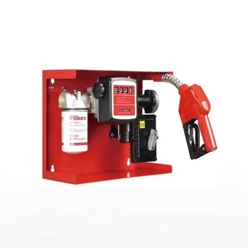 

Fuel Pump Mobile Petrol Dispenser Flow Meter Fuel Transfer Pump Kit