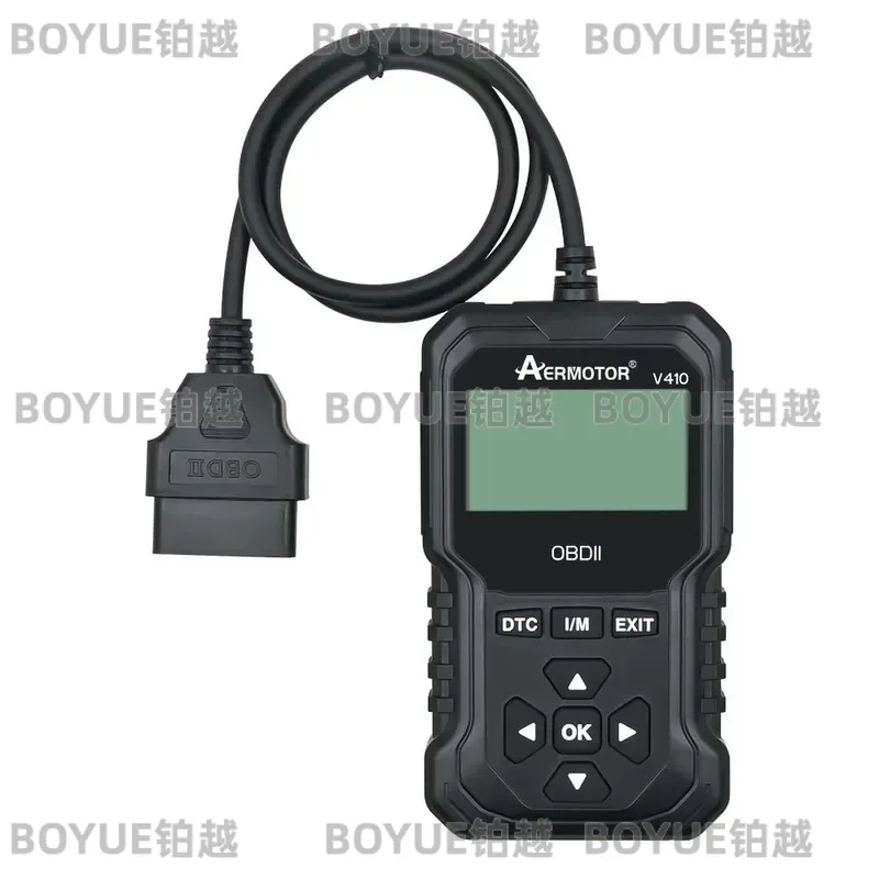 V410 OBD2 Scanner Automotive Diagnostic Tool Engine Code Check Light Multilingual Car Fault Detection Device