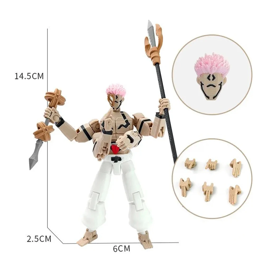 

Anime JJK Figure Ryomen Sukuna Action Figure Statue Model Collectible Toy Desktop Ornament Car Decorations Kids Festival Gift
