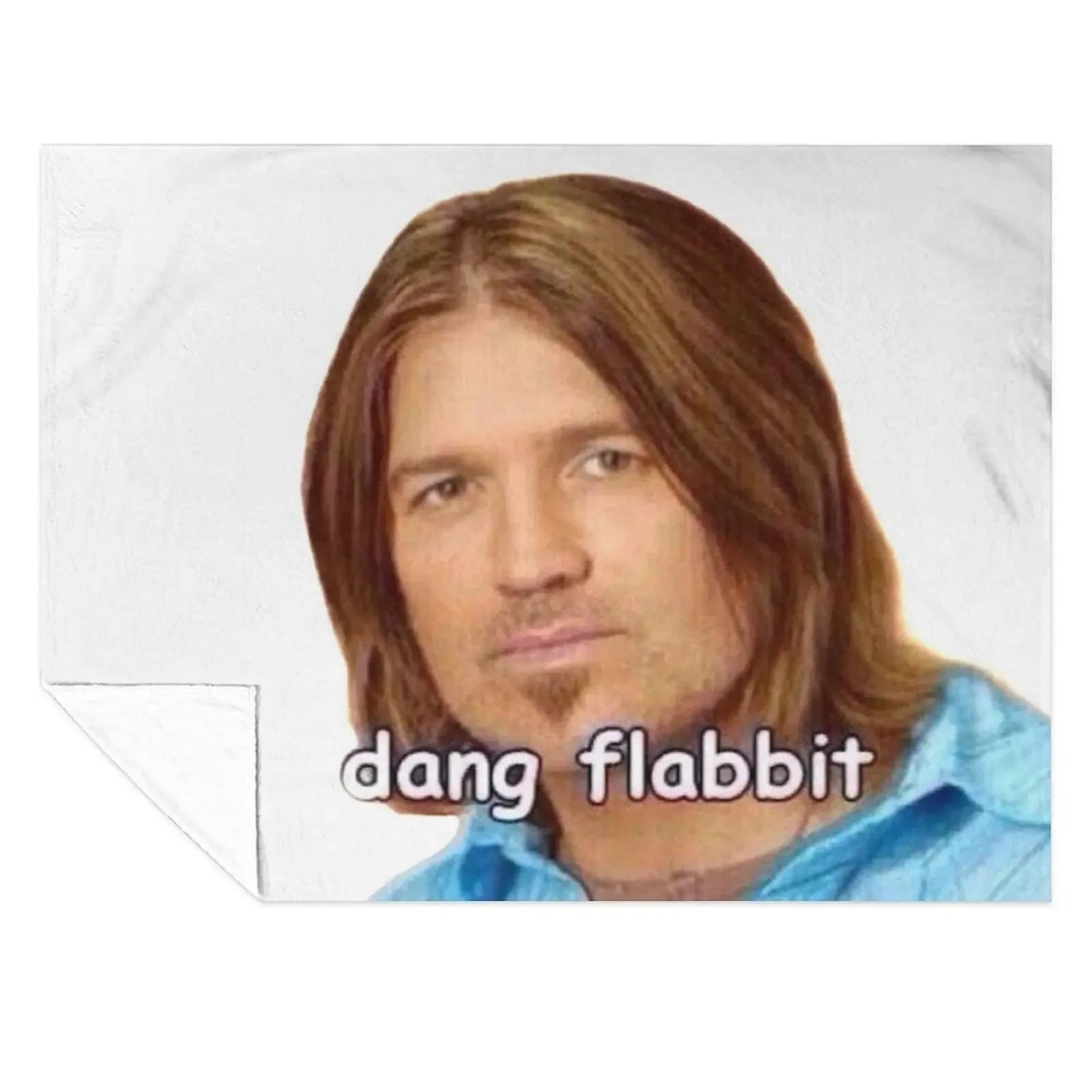 

Dang Flabbit Billy Ray Cyrus Sticker Throw Blanket Stuffeds Decorative Sofa Decoratives Soft Big Blankets