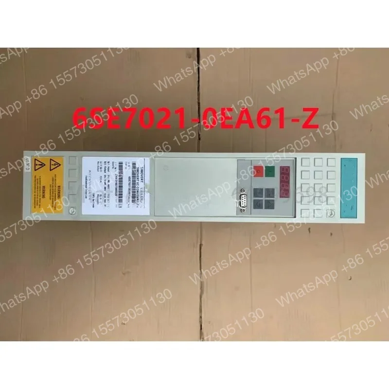 6SE7021-0EA61-Z  SIMOVERT Masterdrives vector control converter unit compact unit, IP20 380-480 V 3AC, 50/60 Hz, 10.2 A