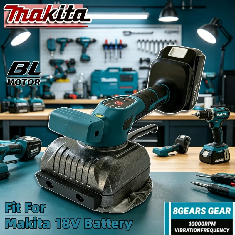 

Makita Tile Vibration Machine Cordless 18V Adjustable Speed For Wall Floor Tiling Professional Power Tool (Battery Not Included)
