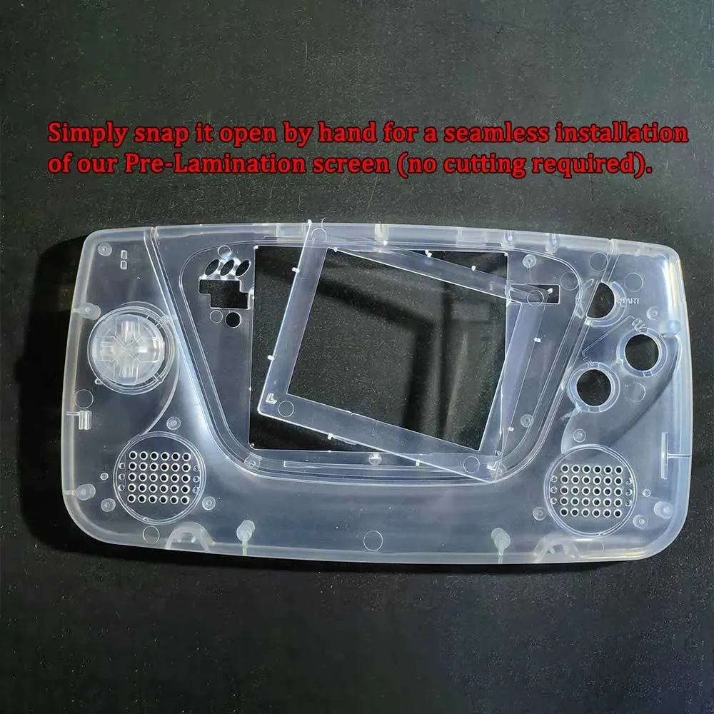 Specialized Housing Shell For SEGA Game Gear GG Game Console Original Screen & High Light IPS V4.2 Laminated LCD Screen Kits view 3