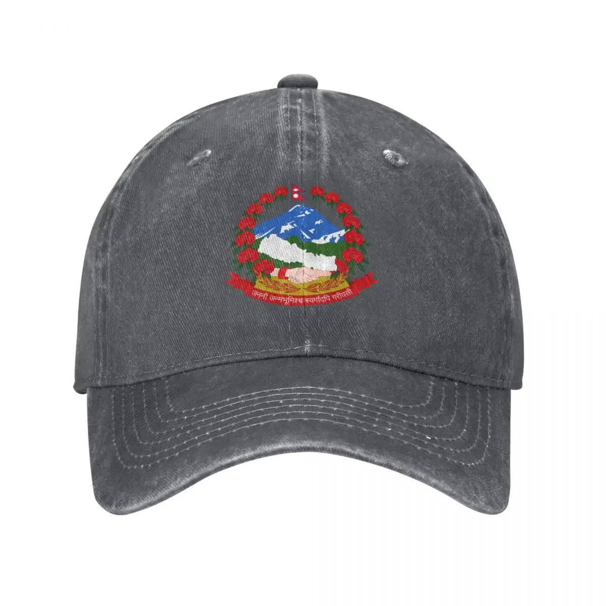 

Emblem of Nepal Baseball Cap Military Cap Man Sun Hat For Children Trucker Cap Luxury Hat Women's Golf Clothing Men's