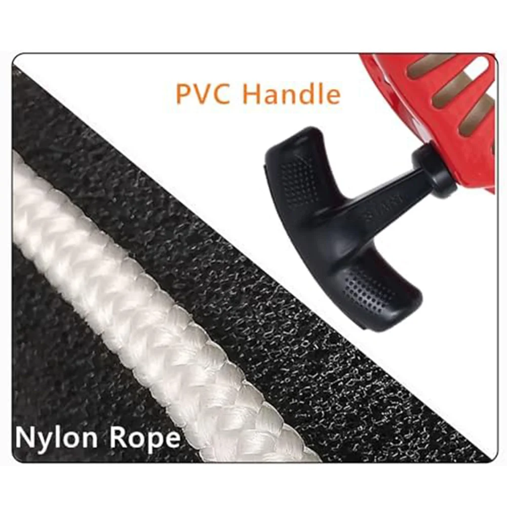 

6 шт. ручной стартер для Honda для GX120 для GX160 для двигателей GX200, сменный шнур, пусковой стартер в сборе