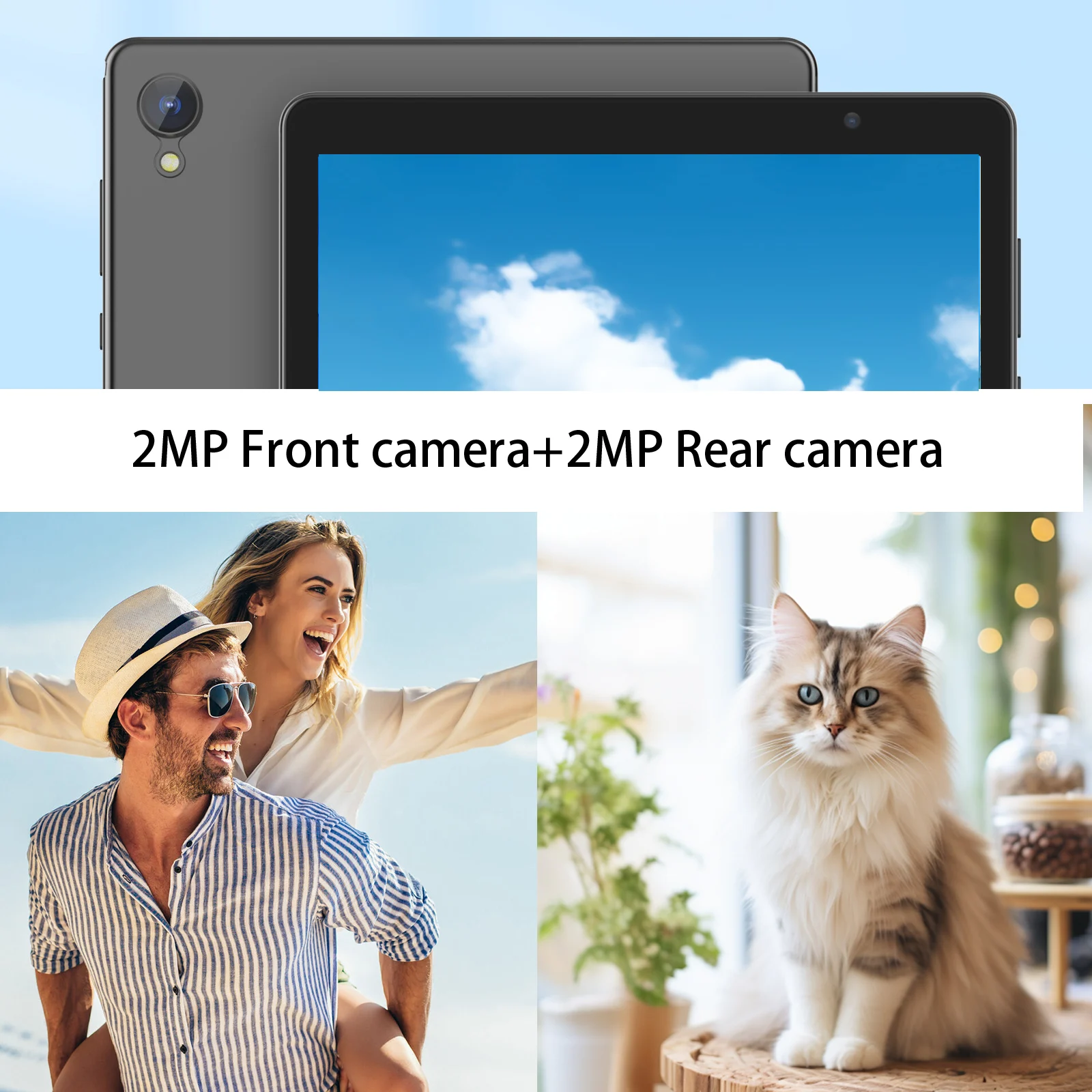 แท็บเล็ต Android, หน้าจอขนาดใหญ่ 10 นิ้ว, โปรเซสเซอร์ quad-core, RAM 4(2+2) GB, ROM 32GB, หน้าจอ 1280 * 800 HD IPS, แบตเตอรี่ 6000mAh