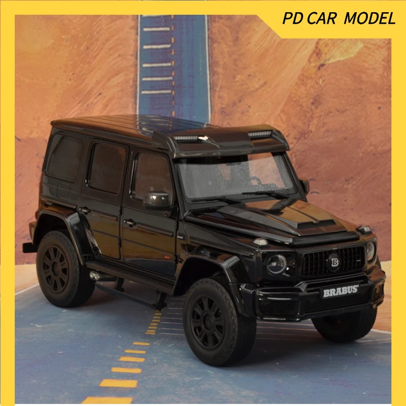 ALMOST REAL  Collectible 1:18 Scale Model for 2023 BRABUS  AMG G63  BLACK  Gift for friends and family