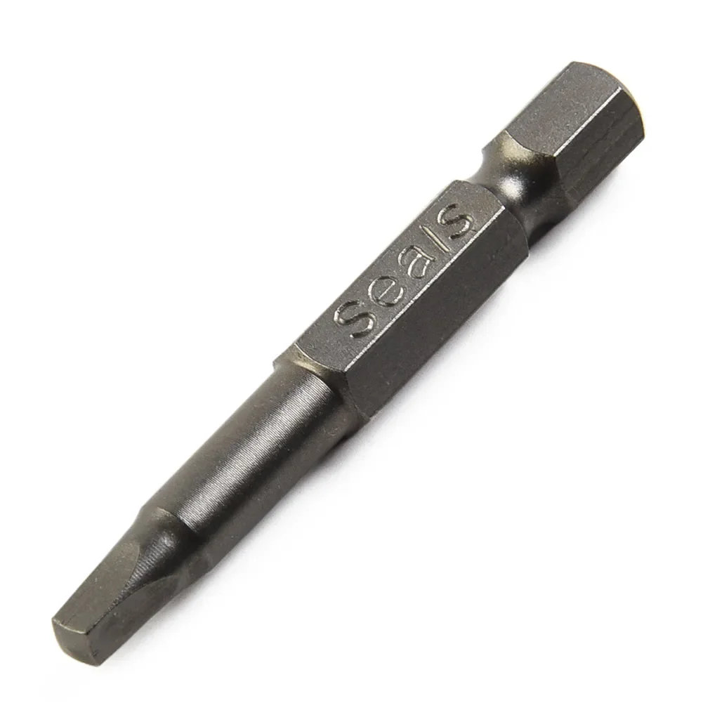 Repair Screwdriver Bits Wear Resistance 3 Pcs/Set 50mm Long High Hardness Sq1+sq2+sq3 Square Drill Bit High Quality