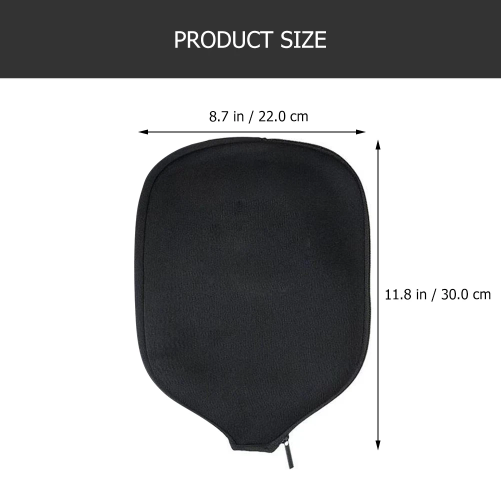 

Racket Protector Ball Covers Paddle Case Safety Mask Table Tennis Black Sports Protective