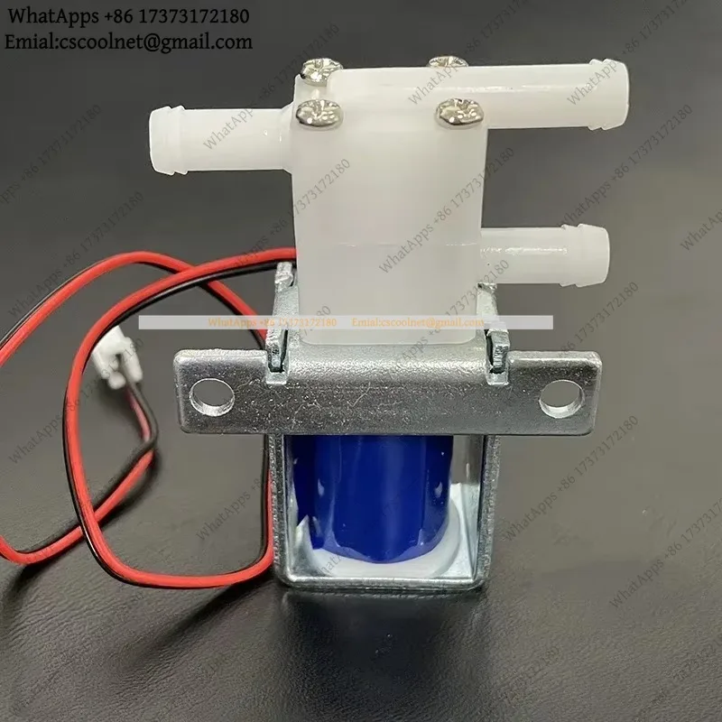 DC 6V 12V 24V Two-Position Three-Way Electric Solenoid Valve N/O N/C Electromagnetic  Alcohol Fuel Valve Normally Open Closed