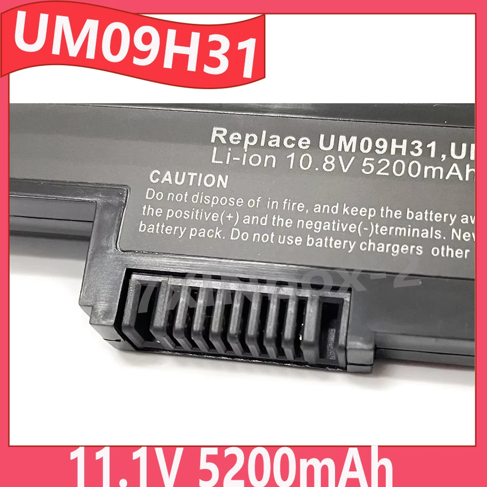 New 5200mAh UM09H31 UM09C31 UM-2009G Laptop Battery For Acer Aspire 532h-2326 532h-2588 AO532h-2Db AO532h-2Dr One 532G Series