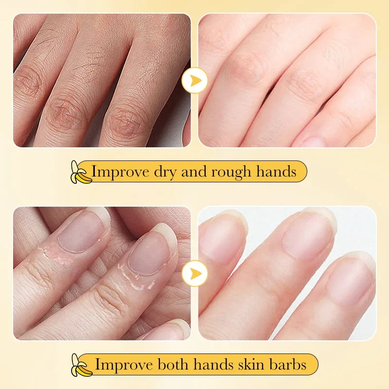 Anti Crack Hand Cream Banana Anti-Drying Crack Hand Cream Moisturizing Repair Cream Nourishing Whitening Hand Skin Care Winter