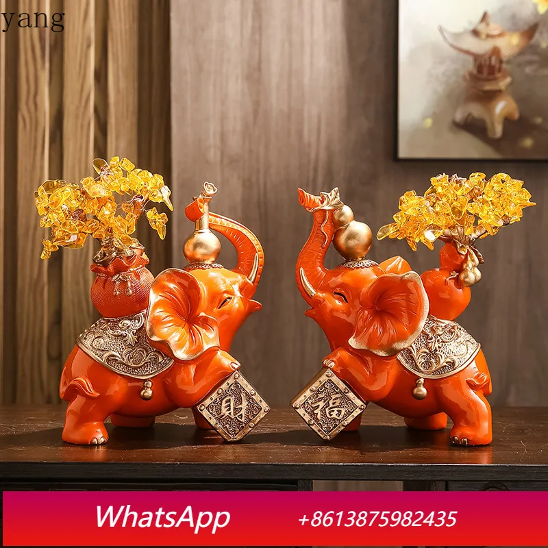 

CX Lucky Home Entrance TV Cabinet Bookshelf Office Desktop Decorations