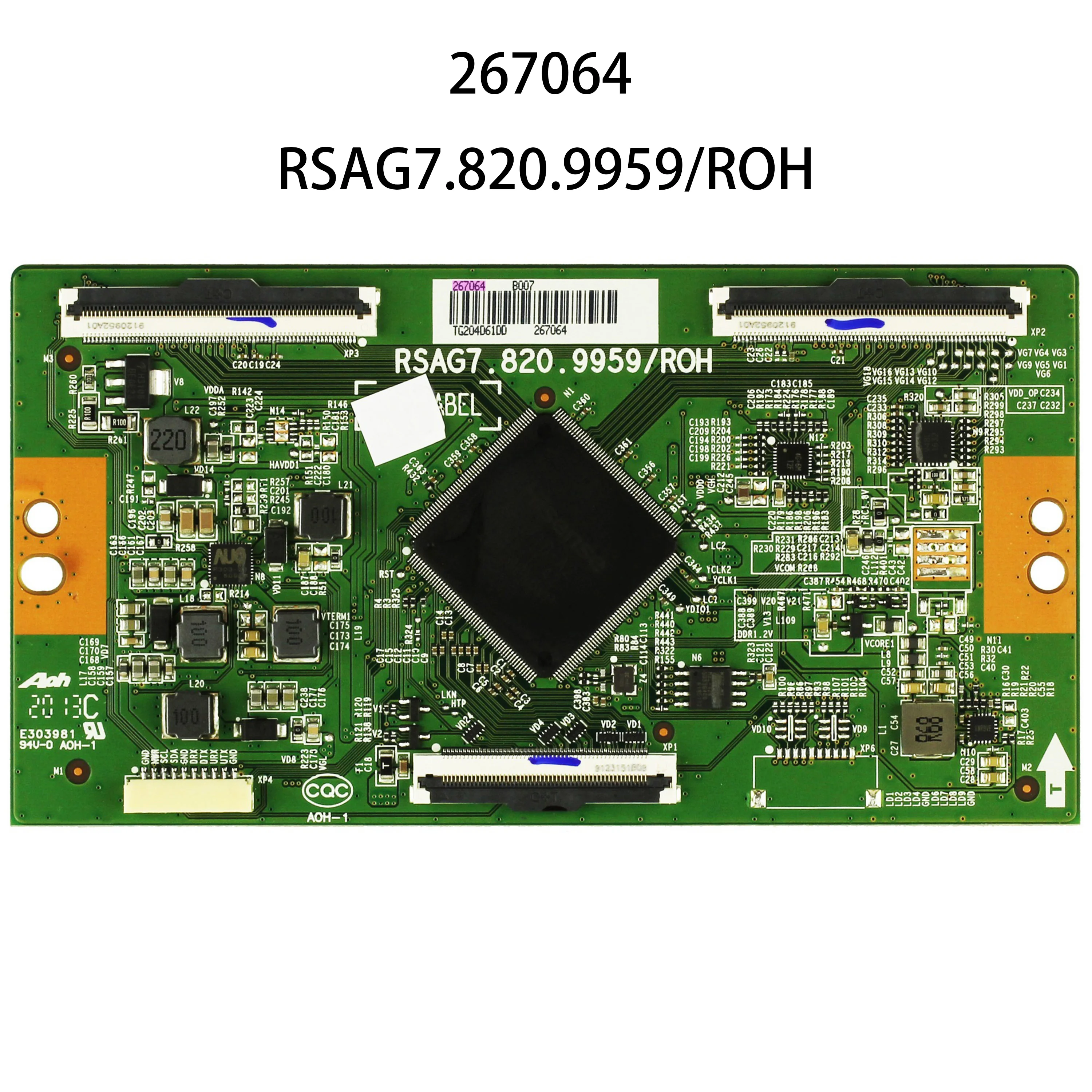 Authentic Original 267064 RSAG7.820.9959/ROH T-Con Board is for 75H6570G 75R6E3 75R6030G TV Logic Board